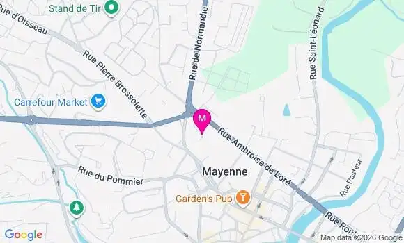 Localisation Mtre Dufour Samuel
