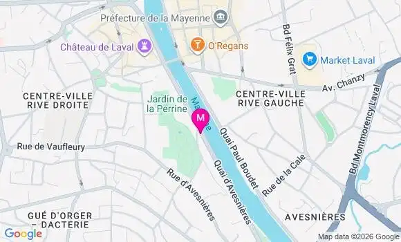 Localisation Mtre Gaillard Laurent