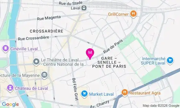 Localisation Mtre Mignard Priscilla