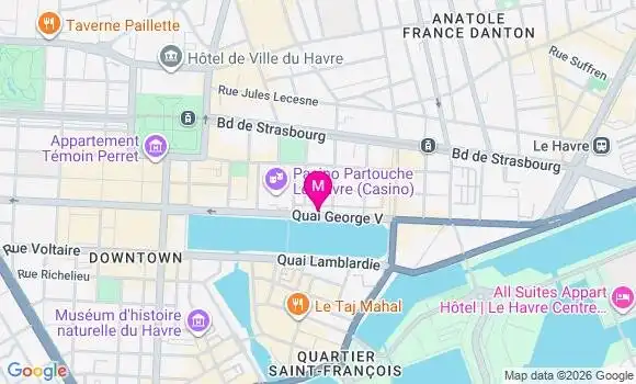 Localisation Mtre Achte Charlotte Marine
