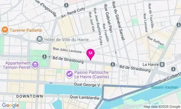 Localisation Mtre Desmeulles Nicolas