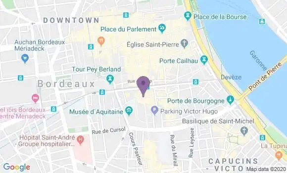 Localisation Mtre Claverie Marie Odile