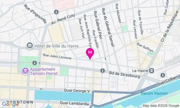 Localisation Mtre Suzzi Bastien
