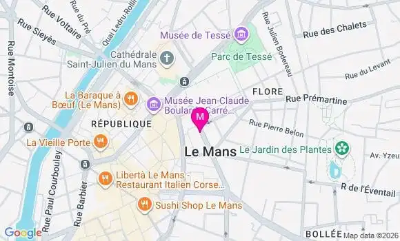 Localisation Mtre Brochard Arnauld