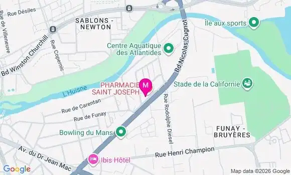 Localisation Mtre Cesse François