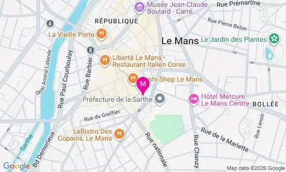 Localisation Mtre De Luca Pericat Anne