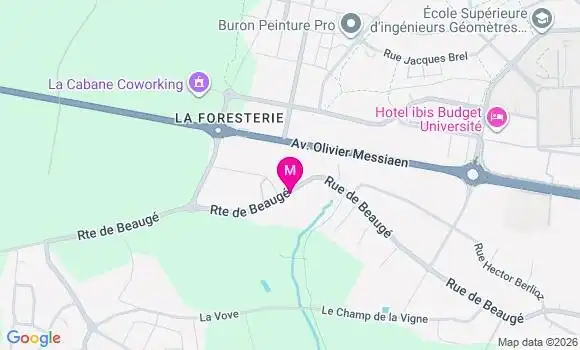 Localisation Mtre Hennequin Marion