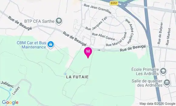 Localisation Mtre Laurent Debora