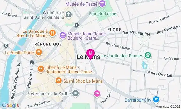 Localisation Mtre Martin Anne Laure