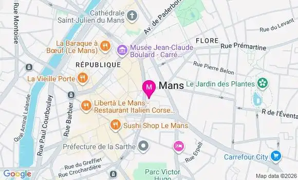 Localisation Mtre Minaud Magalie