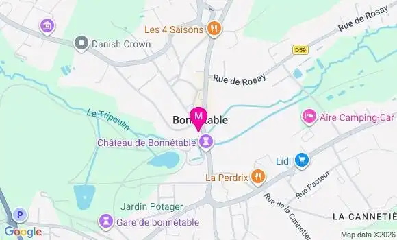 Localisation Mtre Monguillon Sandrine