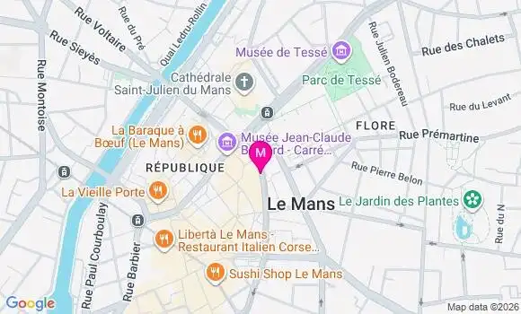 Localisation Mtre Ouvrard Manon