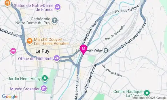 Localisation Mtre Beaumel Julie