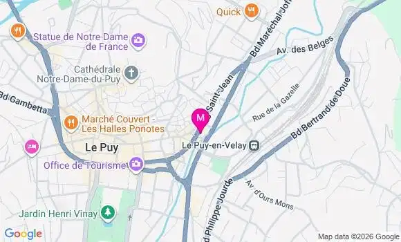 Localisation Mtre Degache Christophe