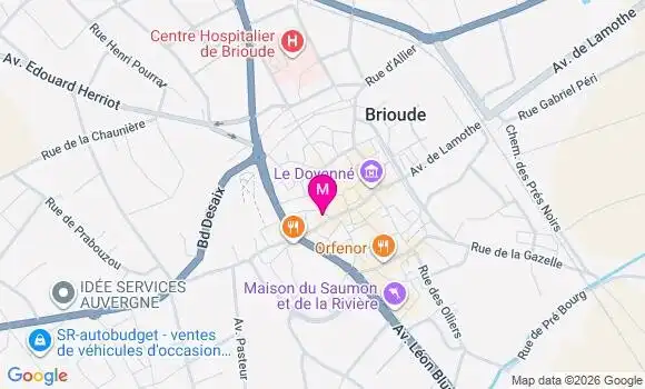 Localisation Mtre Fourcade Manon