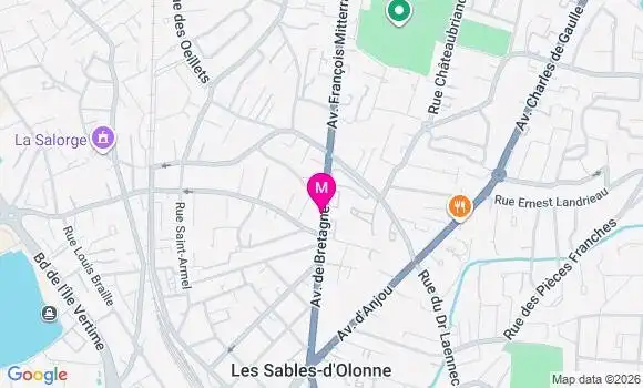 Localisation Mtre Bodin Henri