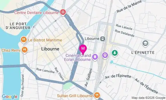 Localisation Mtre Guiter Marion