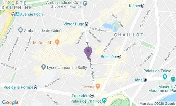 Localisation Mtre Fereire Aurélie