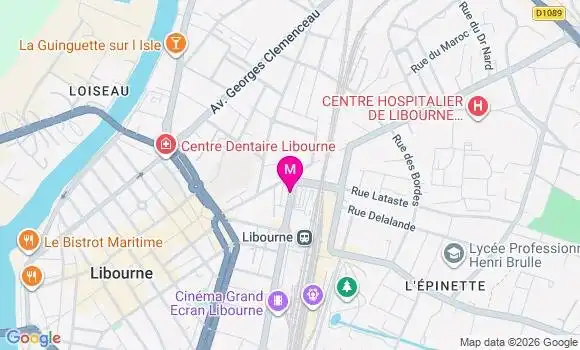 Localisation Mtre Sinatra Romain