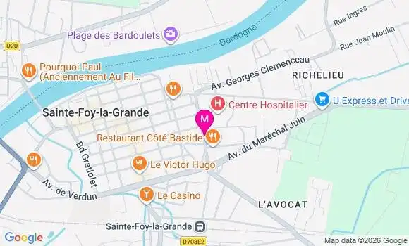 Localisation Mtre Tambo Stéphanie