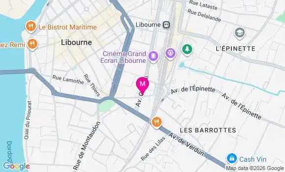 Localisation Mtre Tostain Emilie