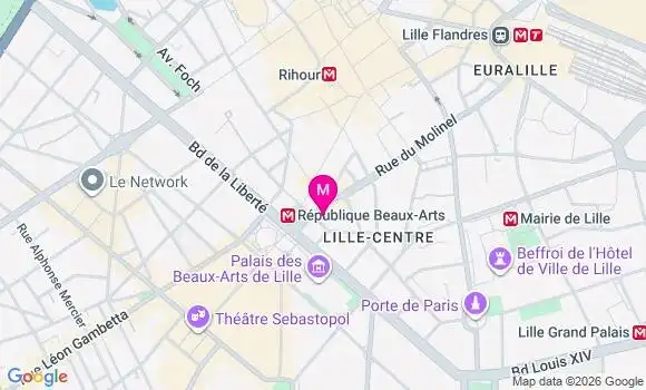 Localisation Mtre Amiot Alice