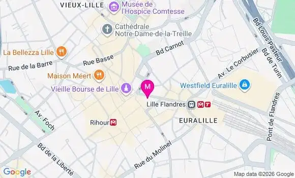 Localisation Mtre Bailliez Perrine