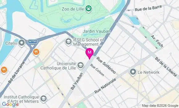 Localisation Mtre Berteloot Louis