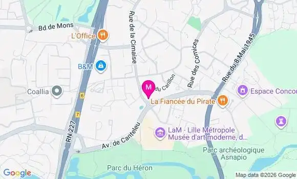 Localisation Mtre Blomme Christophe