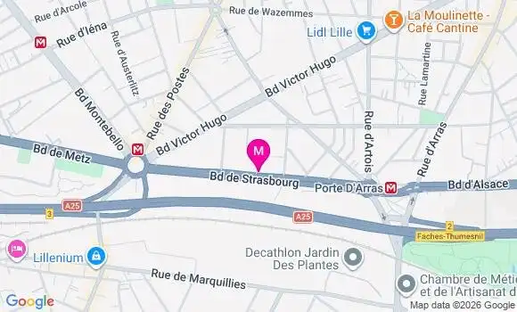 Localisation Mtre Briatte Camille