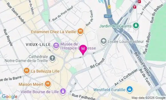 Localisation Mtre Capitani Amandine
