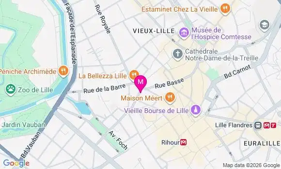 Localisation Mtre Capron Claire