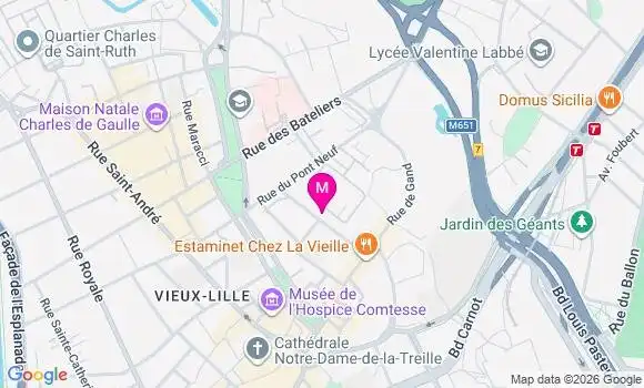Localisation Mtre Carlier Peggy