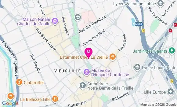 Localisation Mtre Cazier Sandrine