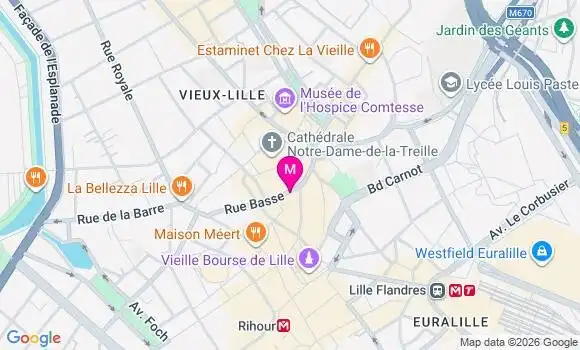 Localisation Mtre Chaumont Pascale