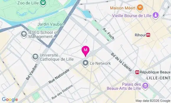 Localisation Mtre Cliquennois Maxence