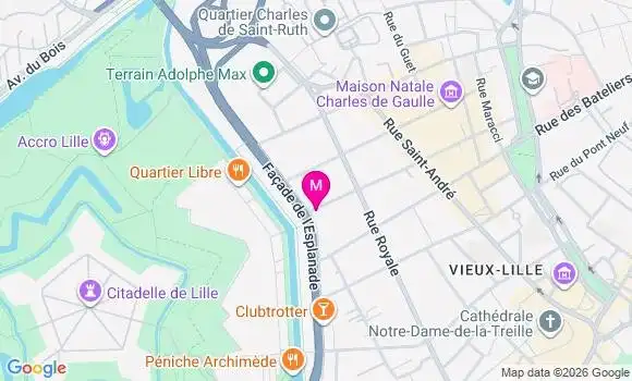 Localisation Mtre Delamaere Julie