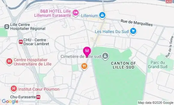 Localisation Mtre Delentaigne Leroy Pauline