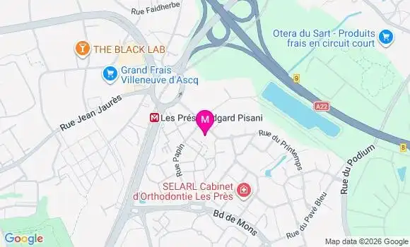 Localisation Mtre Delerue Thibault