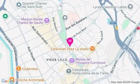 Localisation Mtre Delozanne Clémence