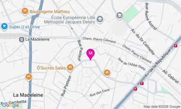 Localisation Mtre Demoule Cyril
