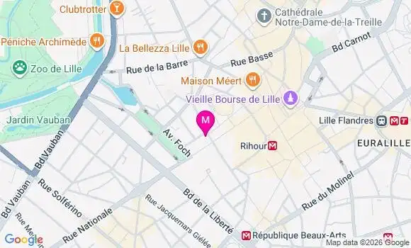 Localisation Mtre Deshays Elisa