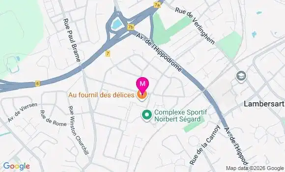 Localisation Mtre Desmet Fanny