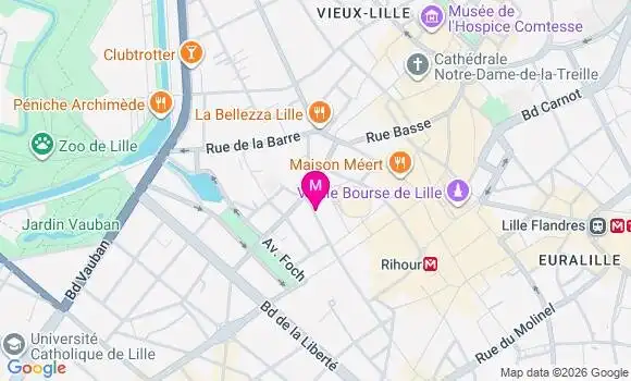 Localisation Mtre Durand Farina Laurine