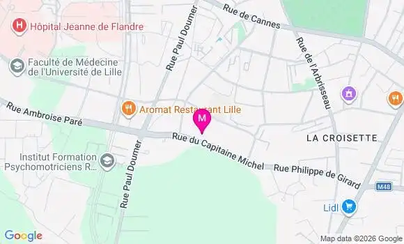 Localisation Mtre Elmokretar Rania