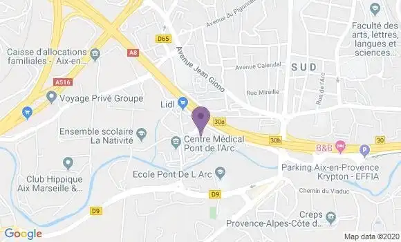 Localisation Mtre Darmon Jean Pierre