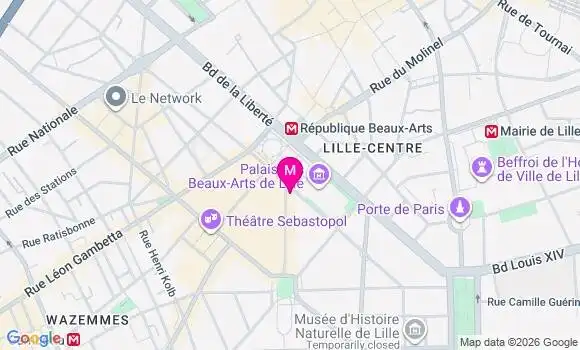 Localisation Mtre Fontier Lucas