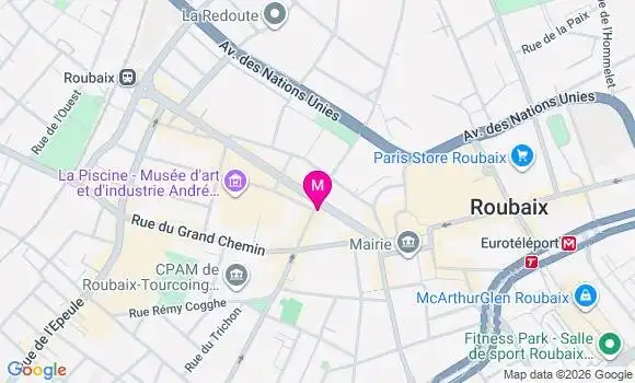 Localisation Mtre Gallorini Amandine