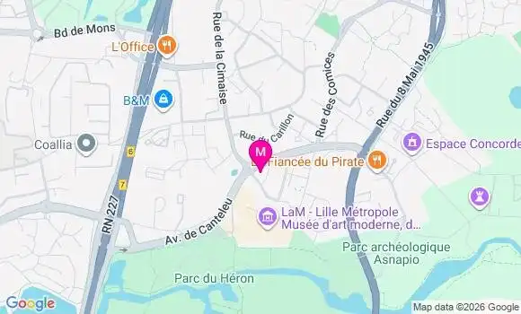 Localisation Mtre Grange Marie