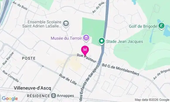 Localisation Mtre Guilmain Pierre Olivier